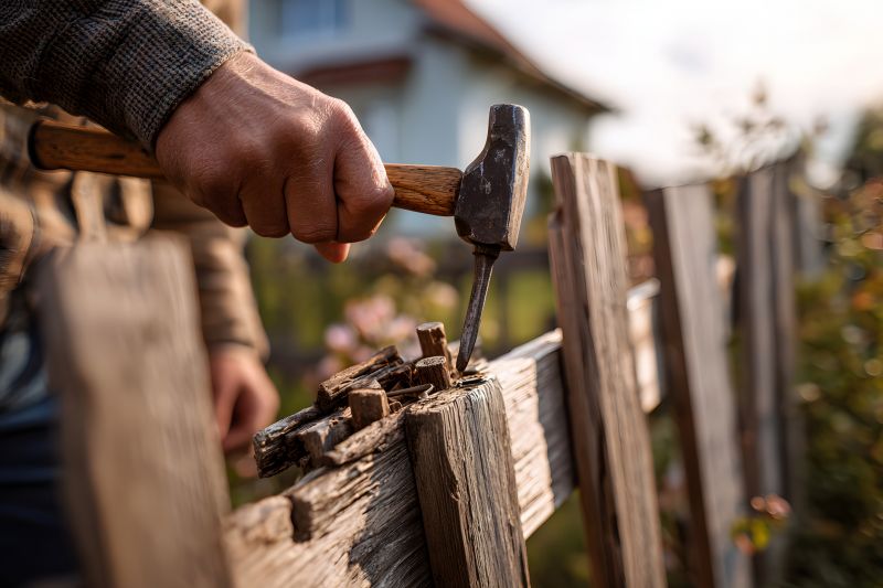 Fence Maintenance in Fall