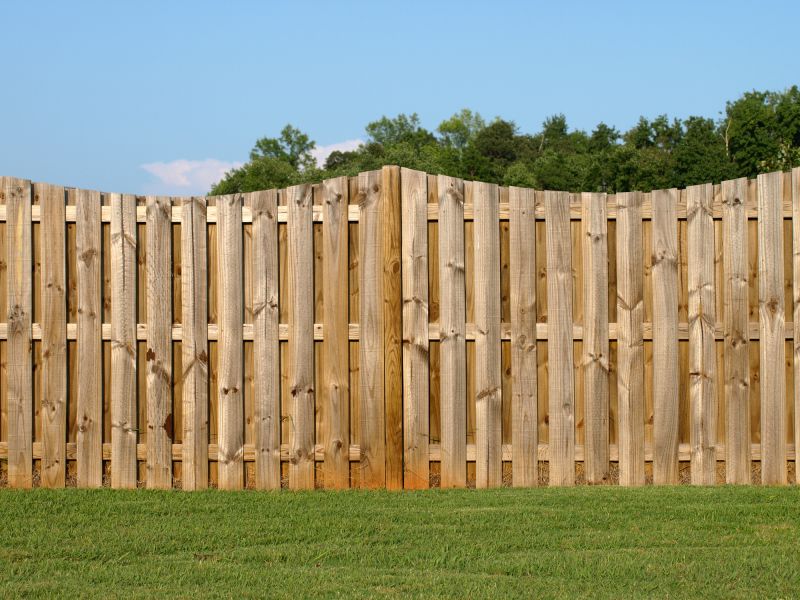 Plank Fence Installation